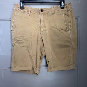 Hollister Tan/Khaki Classic Fit Short Flex Men's Size 30W